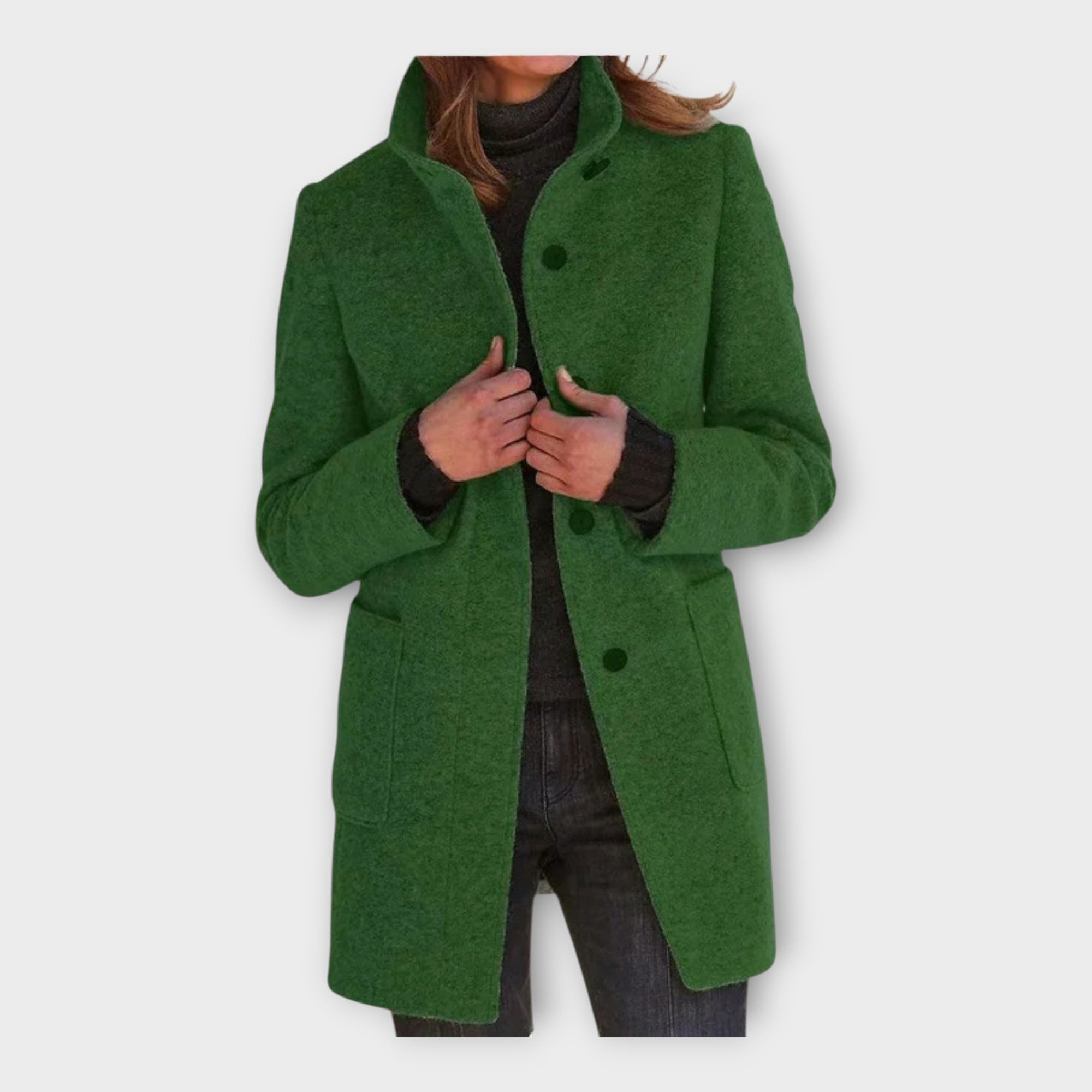 Elegáns Kabát Időtlen Stílussal