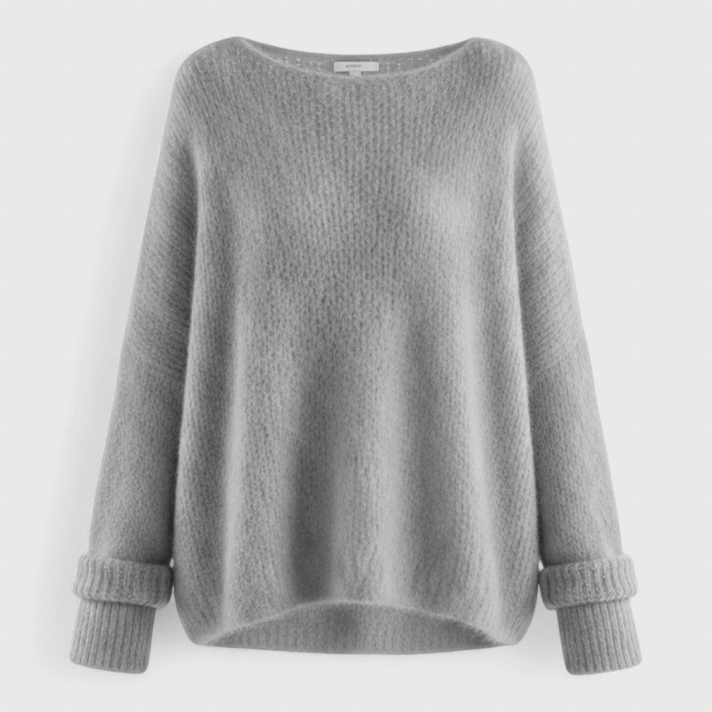 Diddó - Női oversize kötött pulóver puha textúrával és kényelmes fazonnal