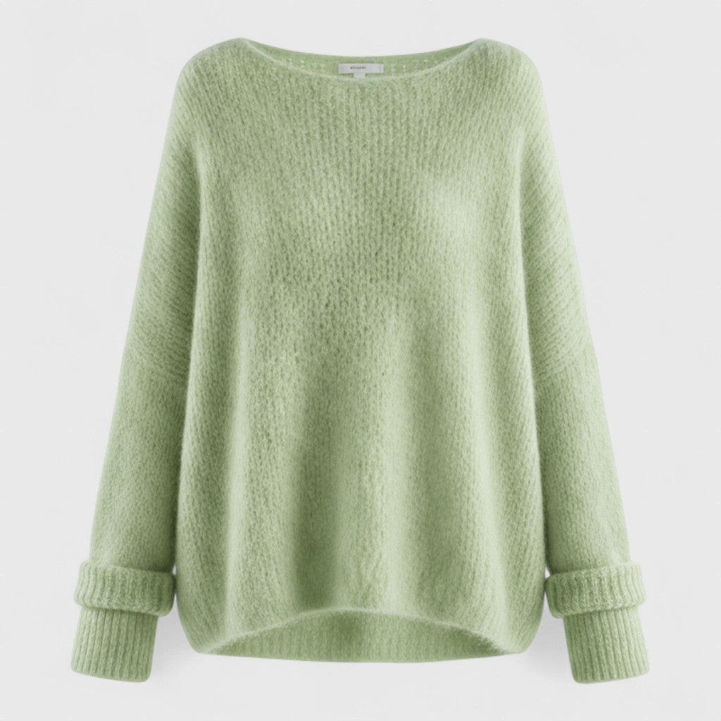 Diddó - Női oversize kötött pulóver puha textúrával és kényelmes fazonnal