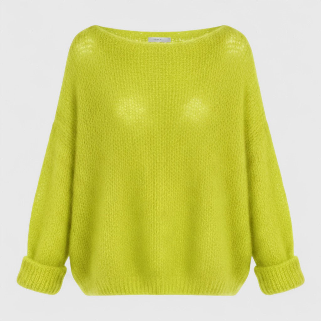 Diddó - Női oversize kötött pulóver puha textúrával és kényelmes fazonnal