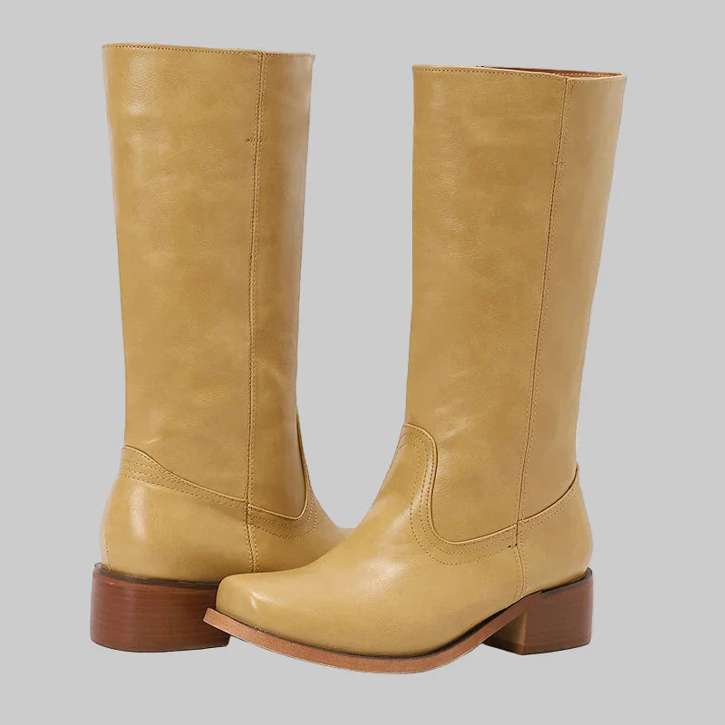 Despina - Klasszikus lovaglócsizmák magas szárú