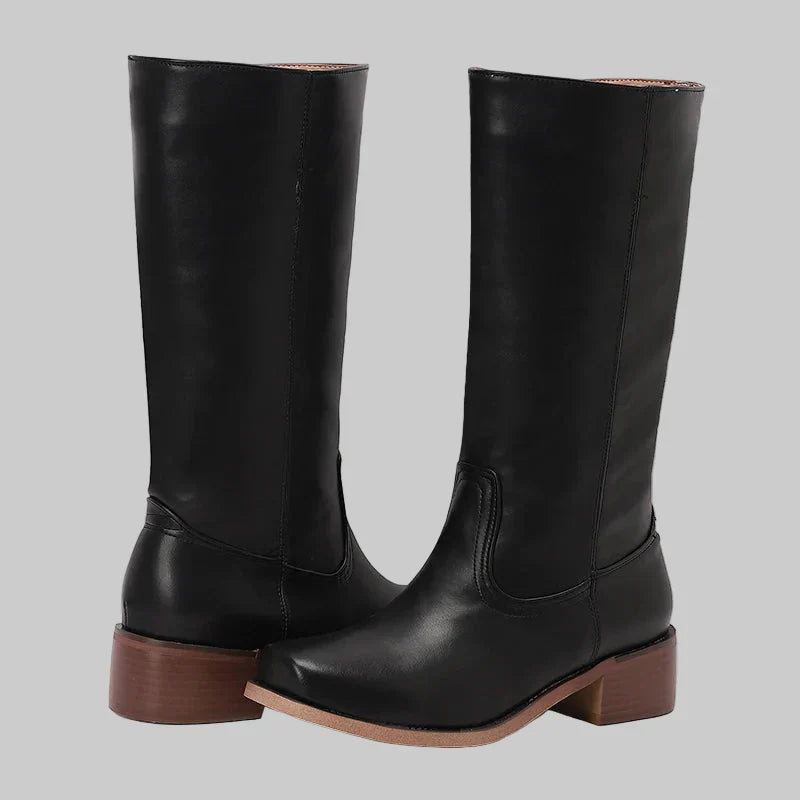 Despina - Klasszikus lovaglócsizmák magas szárú