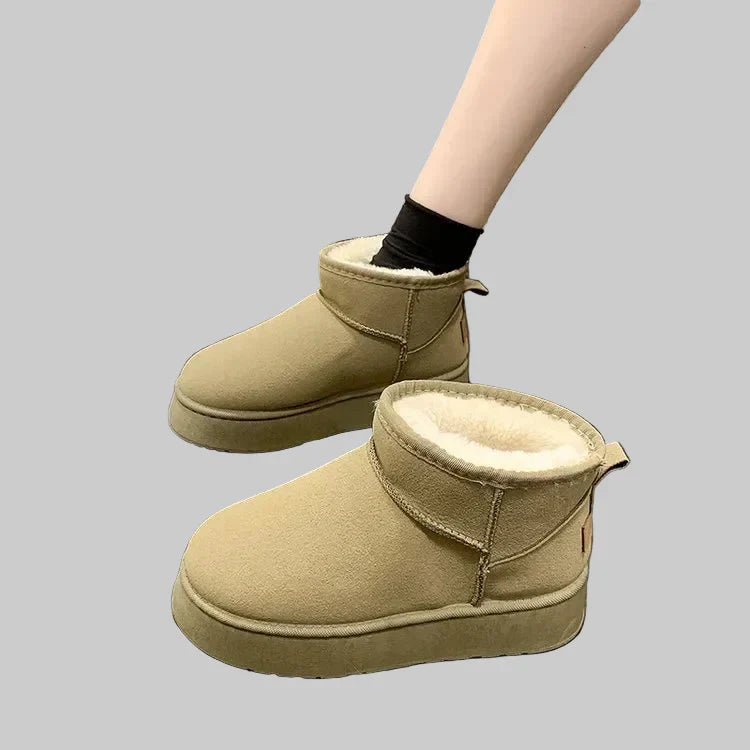 Kényelmes Velúr Csizmák Gazdag Béléssel