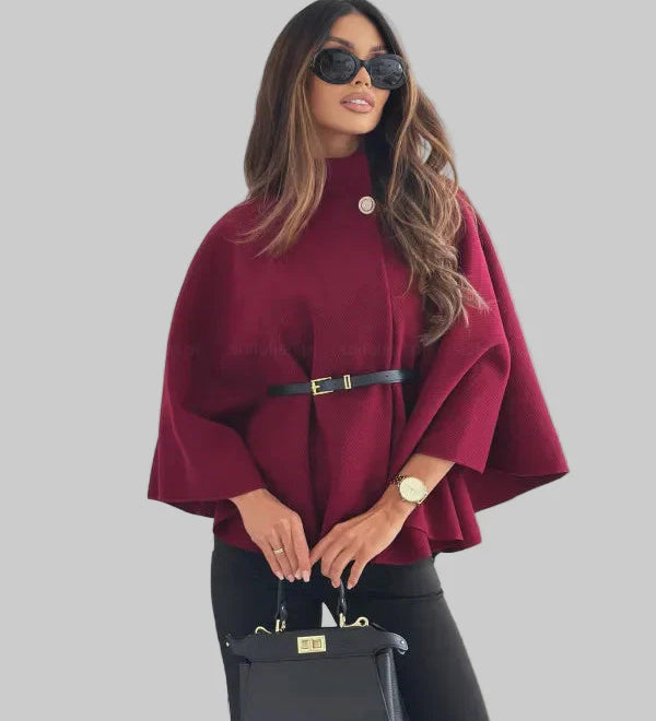 Selviora - Elegáns dzseki pillangó ujjal és övvel