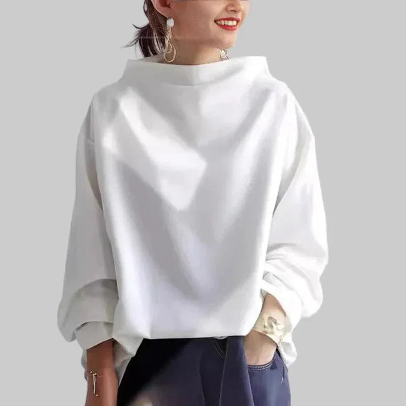 Grúzia - Modern blúz magas gallérral és dolman ujjakkal