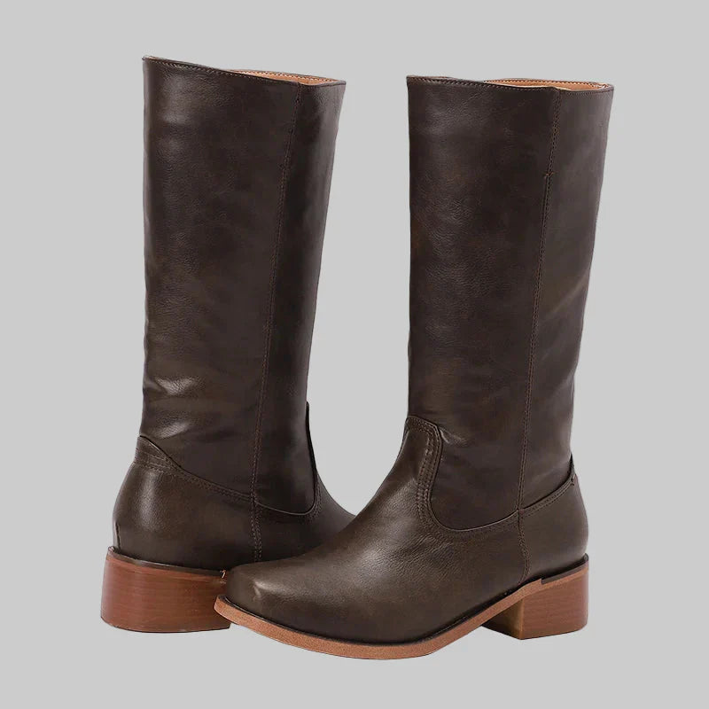 Despina - Klasszikus lovaglócsizmák magas szárú