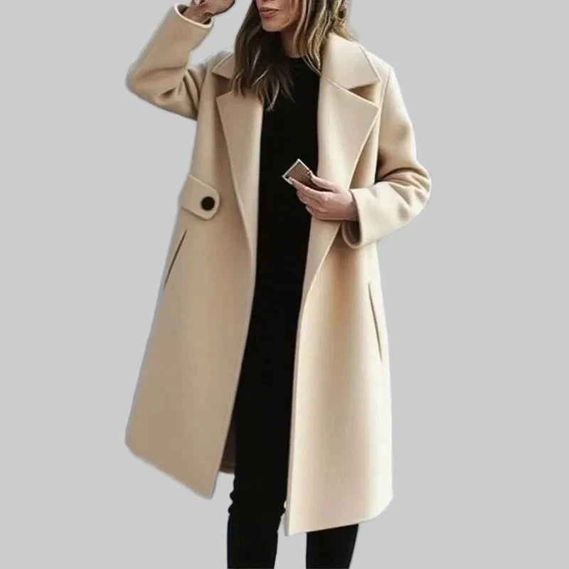 Ariadne - Elegáns hosszú tevekabát