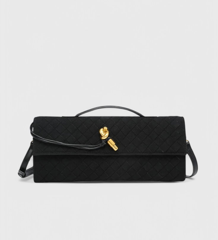 Melani Klasszikus Oldaltáska Suédból