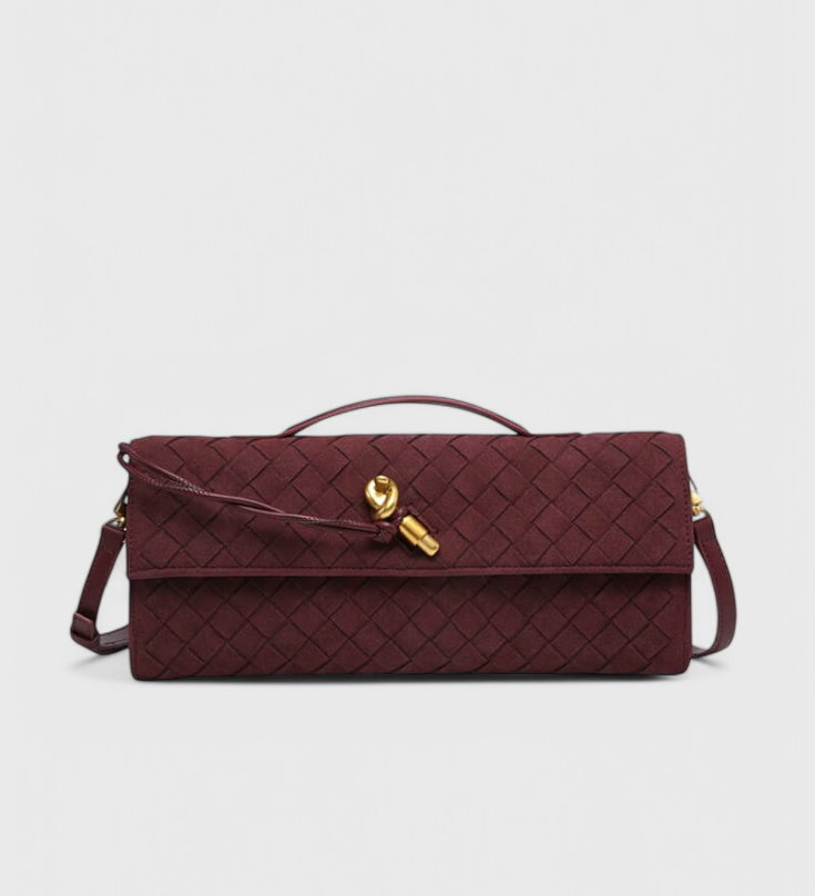 Melani Klasszikus Oldaltáska Suédból