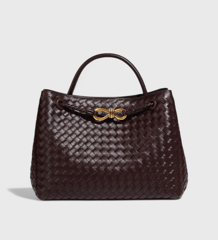 Indigó Fonott Táska