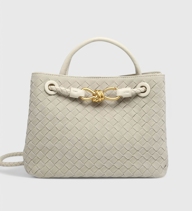 Indigó Fonott Táska