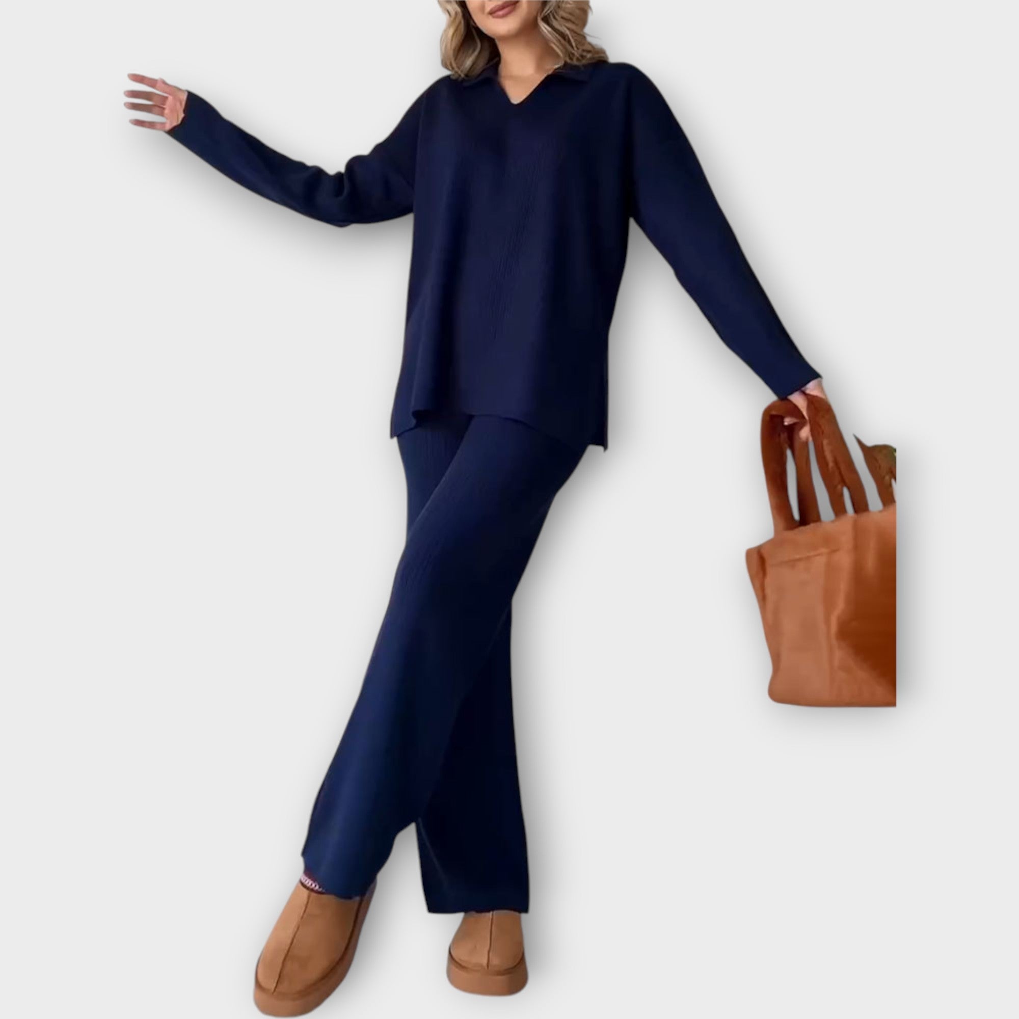 Laza Vonalú és Minimalista Dizájnnal Rendelkező Szett