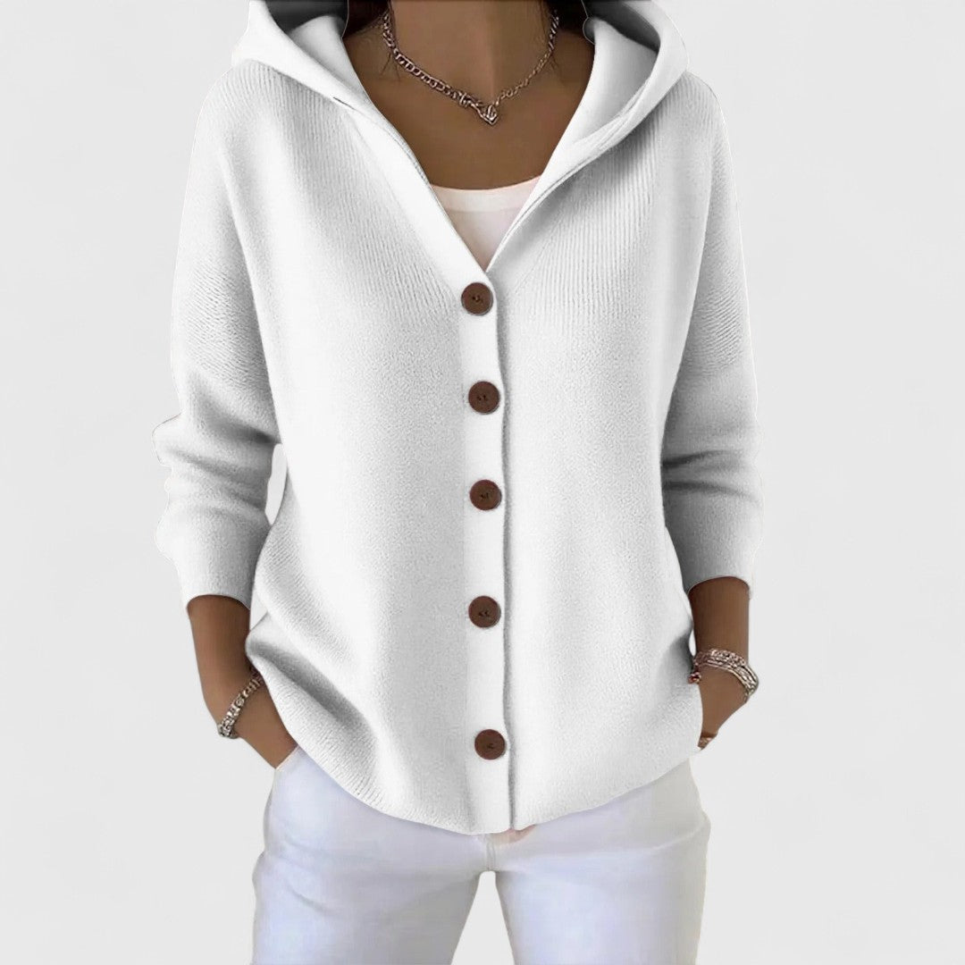 Erató - Elegáns hosszú kabát kényelmes szabással